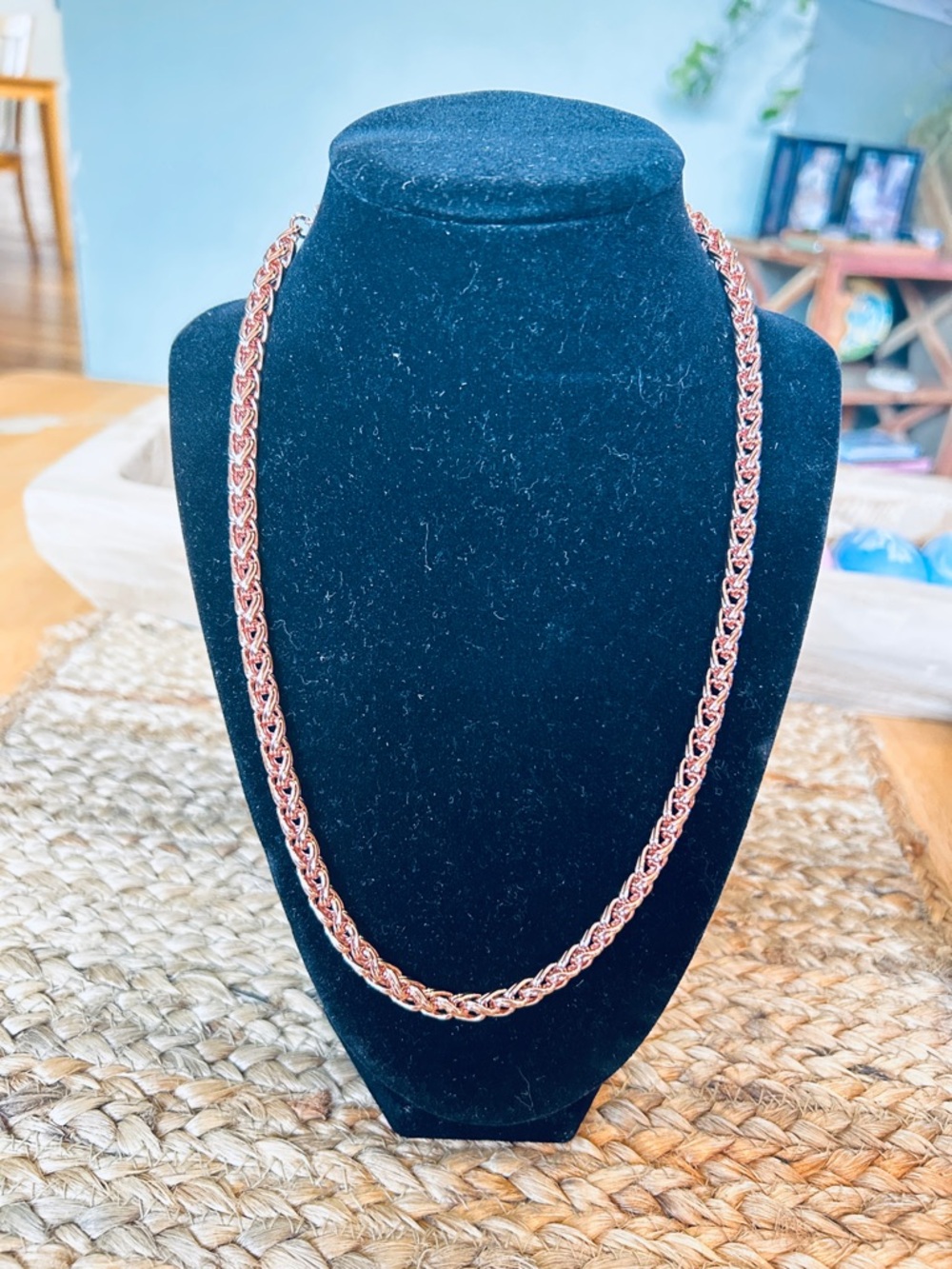 Rose Gold Rope Chain Necklace - by Youngevity